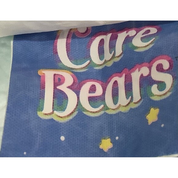 Vintage Care Bears Throw Blanket Northwest‎ Fleece 50”x60” Pink Blue Purple - Picture 2 of 5
